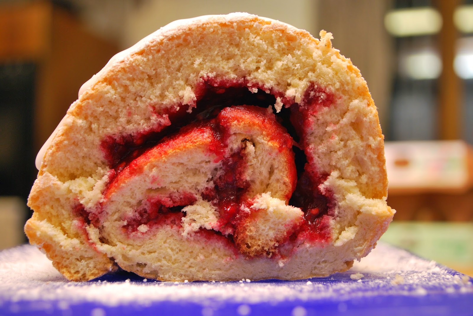 This Is Not My Home Raspberry Jelly Roll Home Sweet Home Bake Along