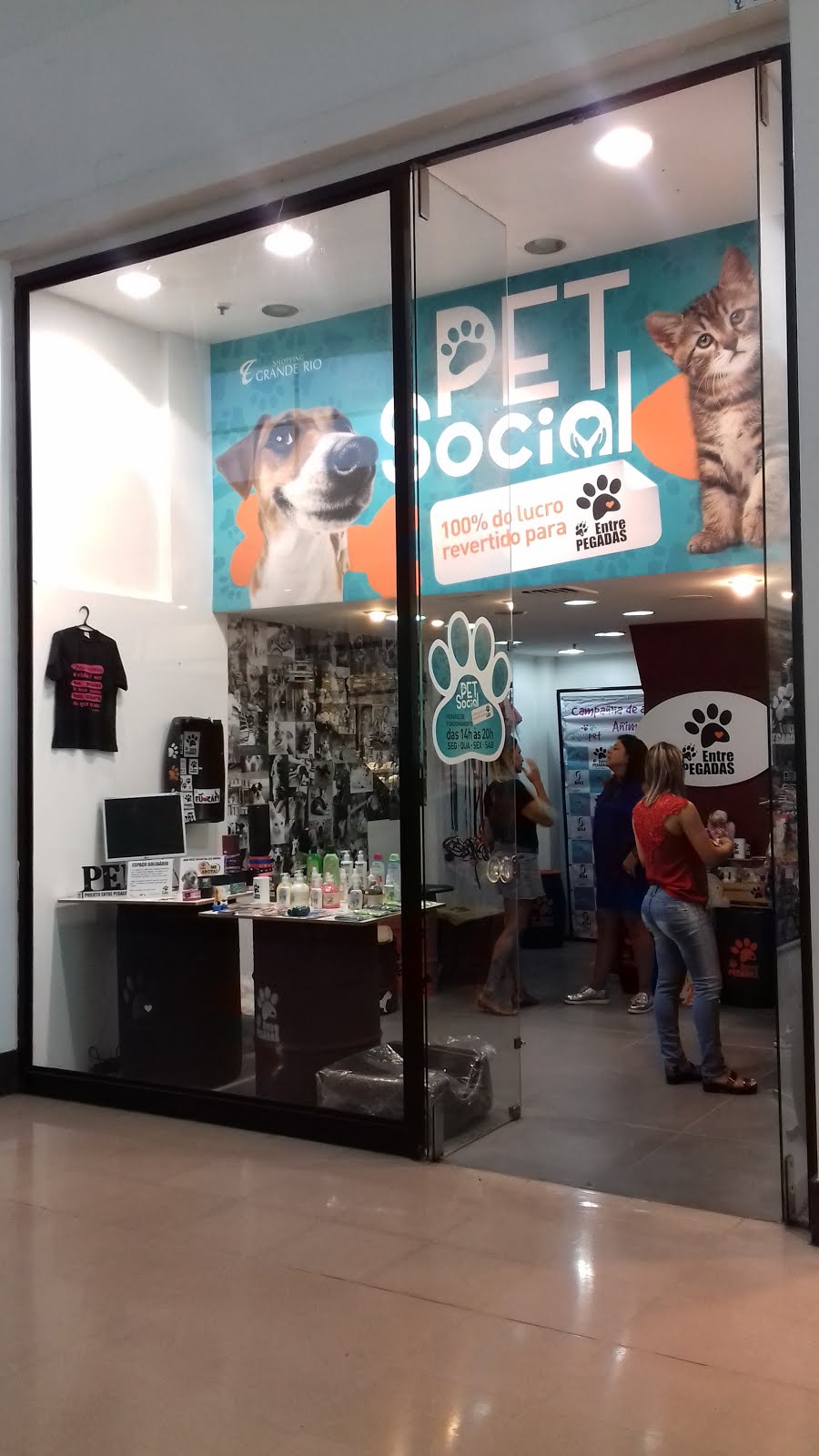 Como estabelecimento ‘Dog Friendly’, Shopping Grande Rio recebe primeira loja ‘Pet Social’ do
