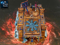 Chaos Space Marines possessed Rhino of Tzeentch