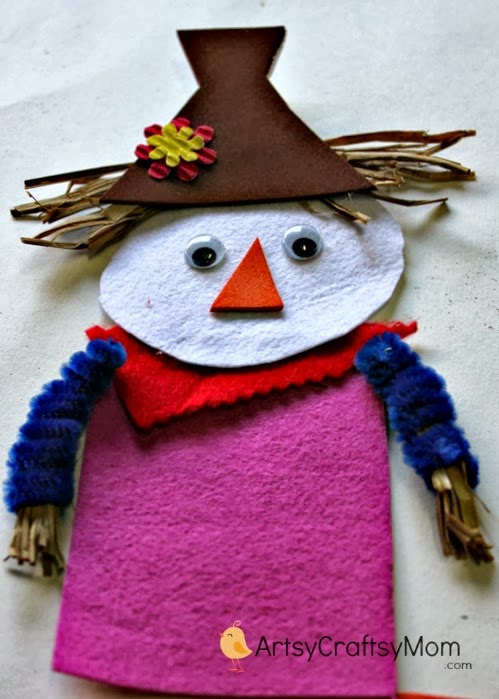 felt scarecrow craft