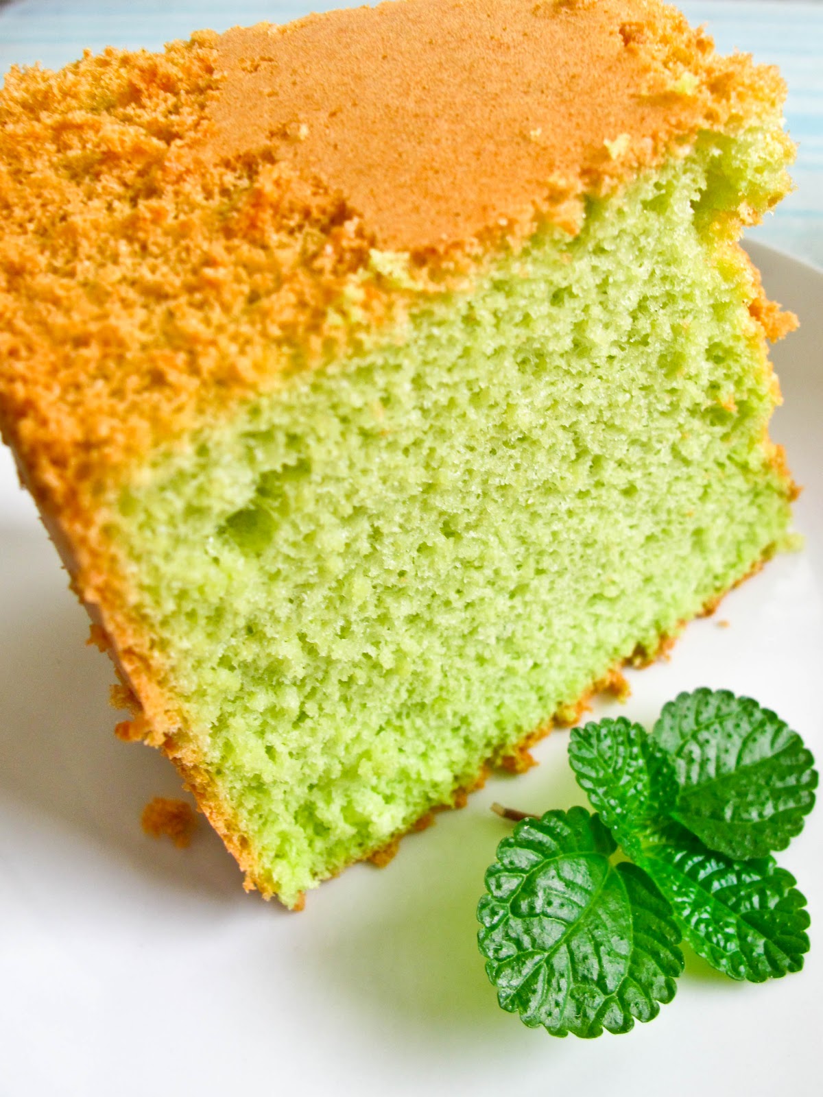 Simple Menu Low Sugar Pandan Chiffon Cake Simple Menu Low Sugar Pandan Chiffon Cake
