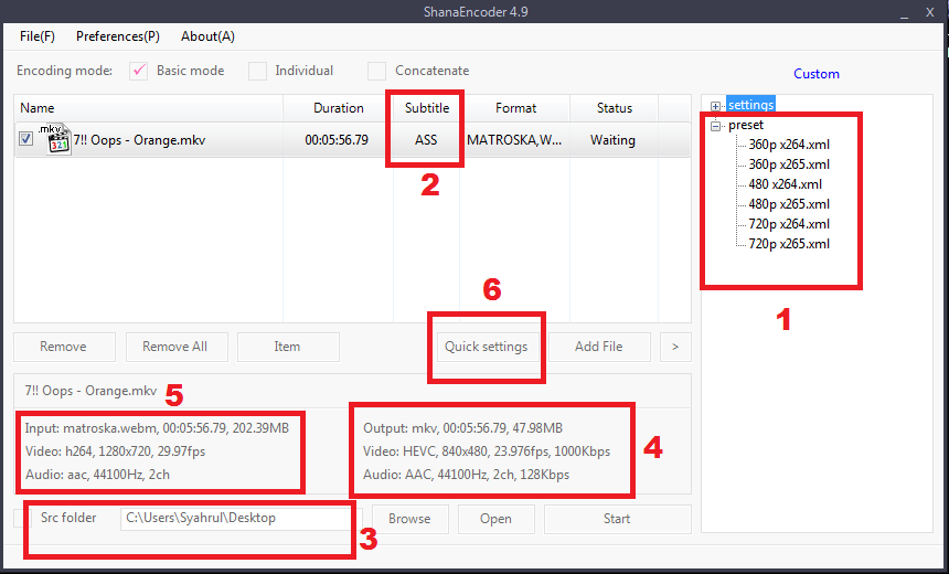 ShanaEncoder 6.0.1.4 instal the new for mac