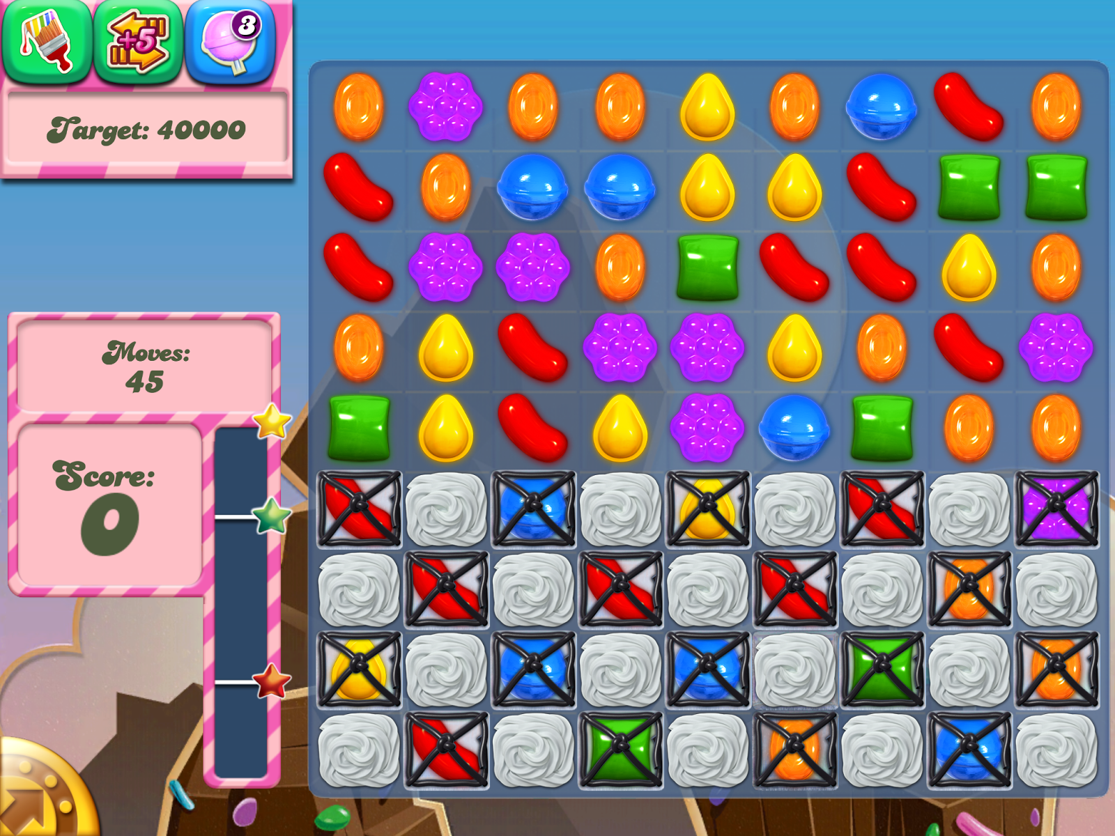 Candy Crush list of cheats Place of Game