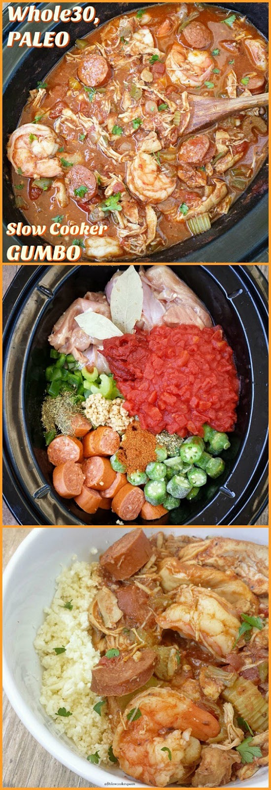 Slow Cooker Gumbo (Whole30, Paleo) Slow Cooker Gumbo (Whole30, Paleo)