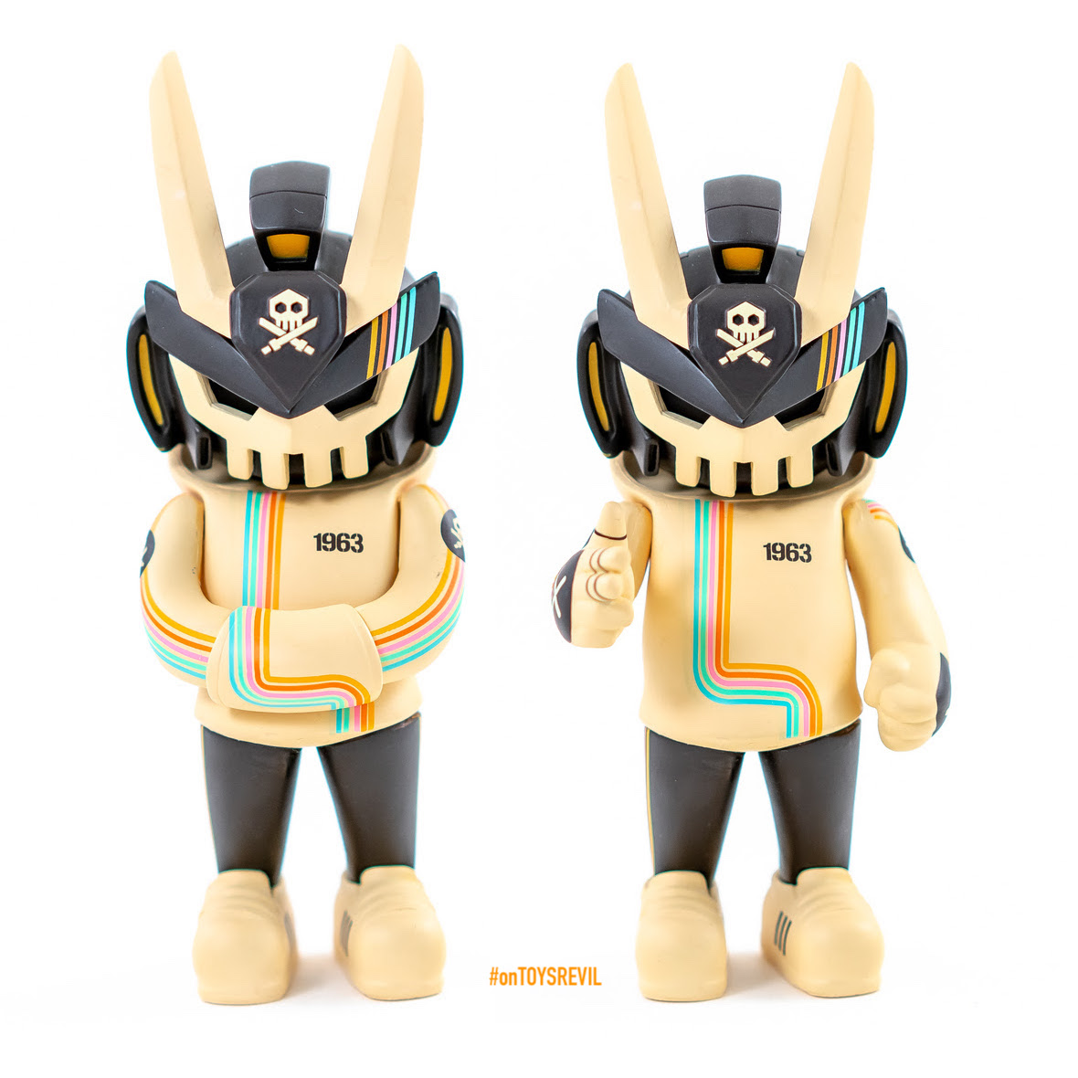 GARY BASEMAN ahwroo X 3D Retro exclusive vinyl blanc albinos LIMITED EDITION 150 RARE dans la main