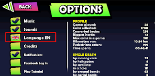 How to change zombie tsunami language How to change zombie tsunami language