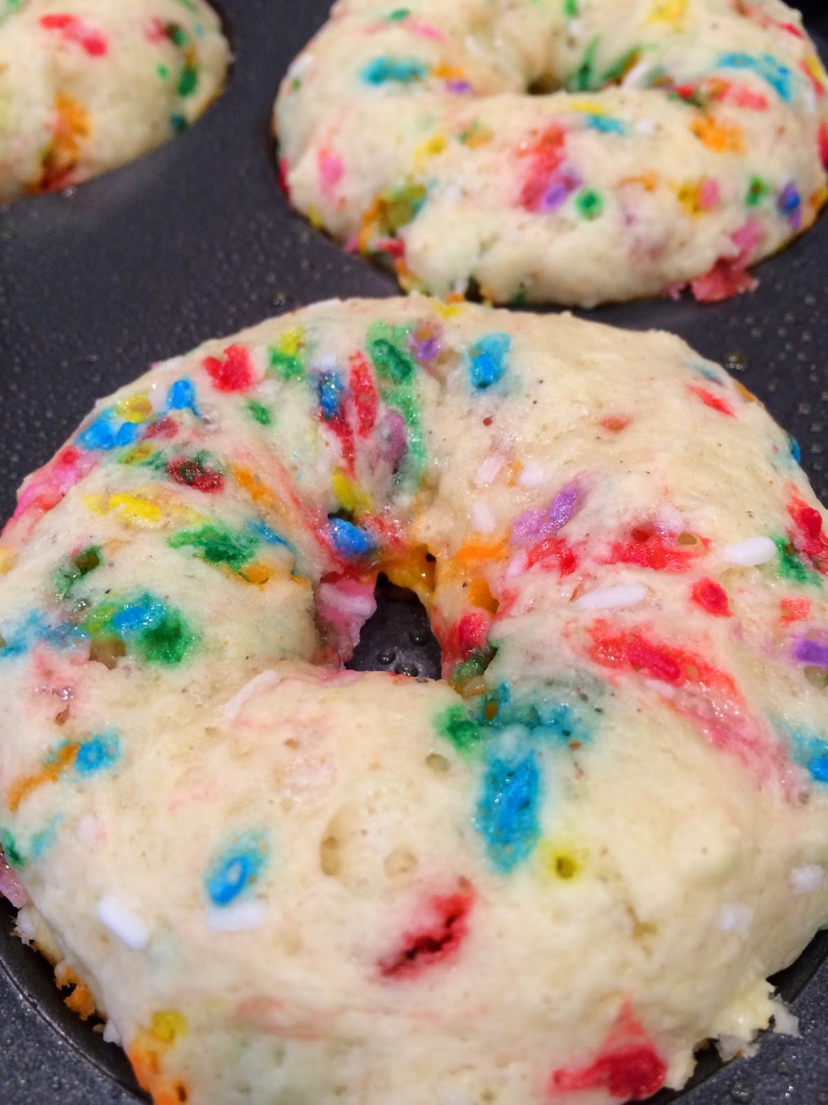 Tangled Elegance Confetti Donuts