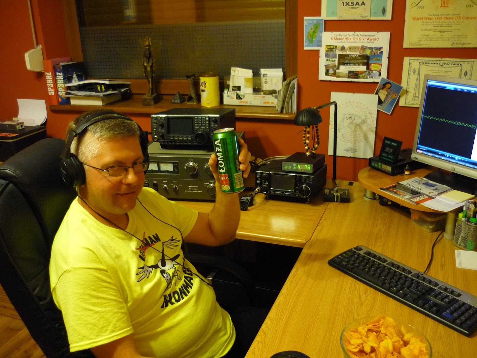 4 & 6m Ham Radio blog SP/OH5LID again in the shack ! ;)
