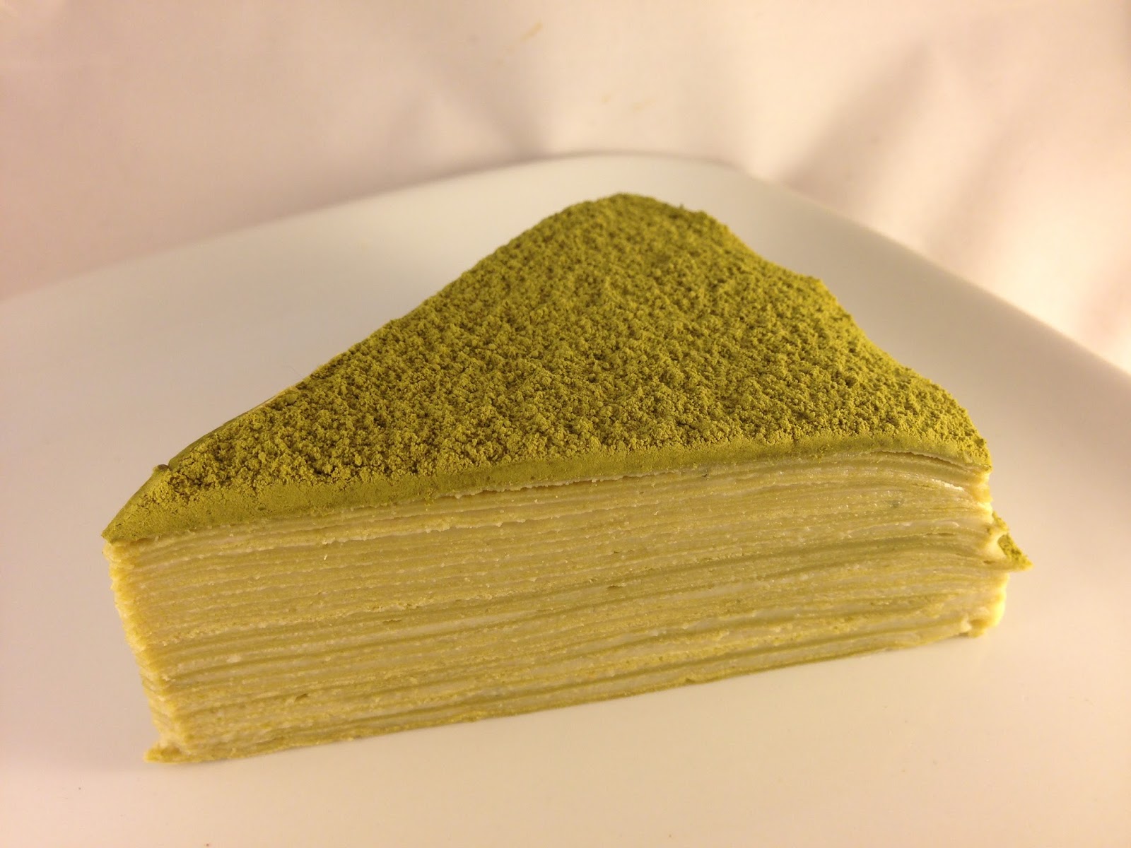 Green Tea MilleCrêpe Cake