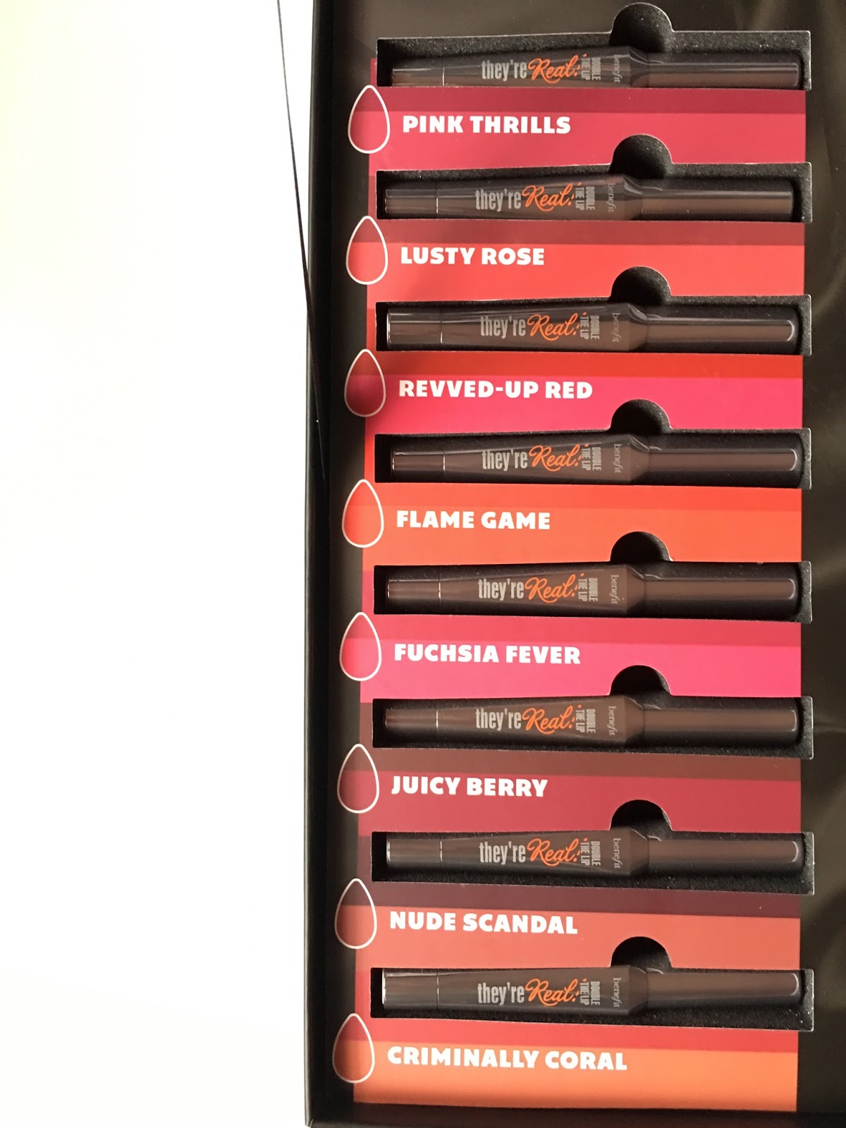 Review and swatches Benefit They're Real Double the Lip Beauty