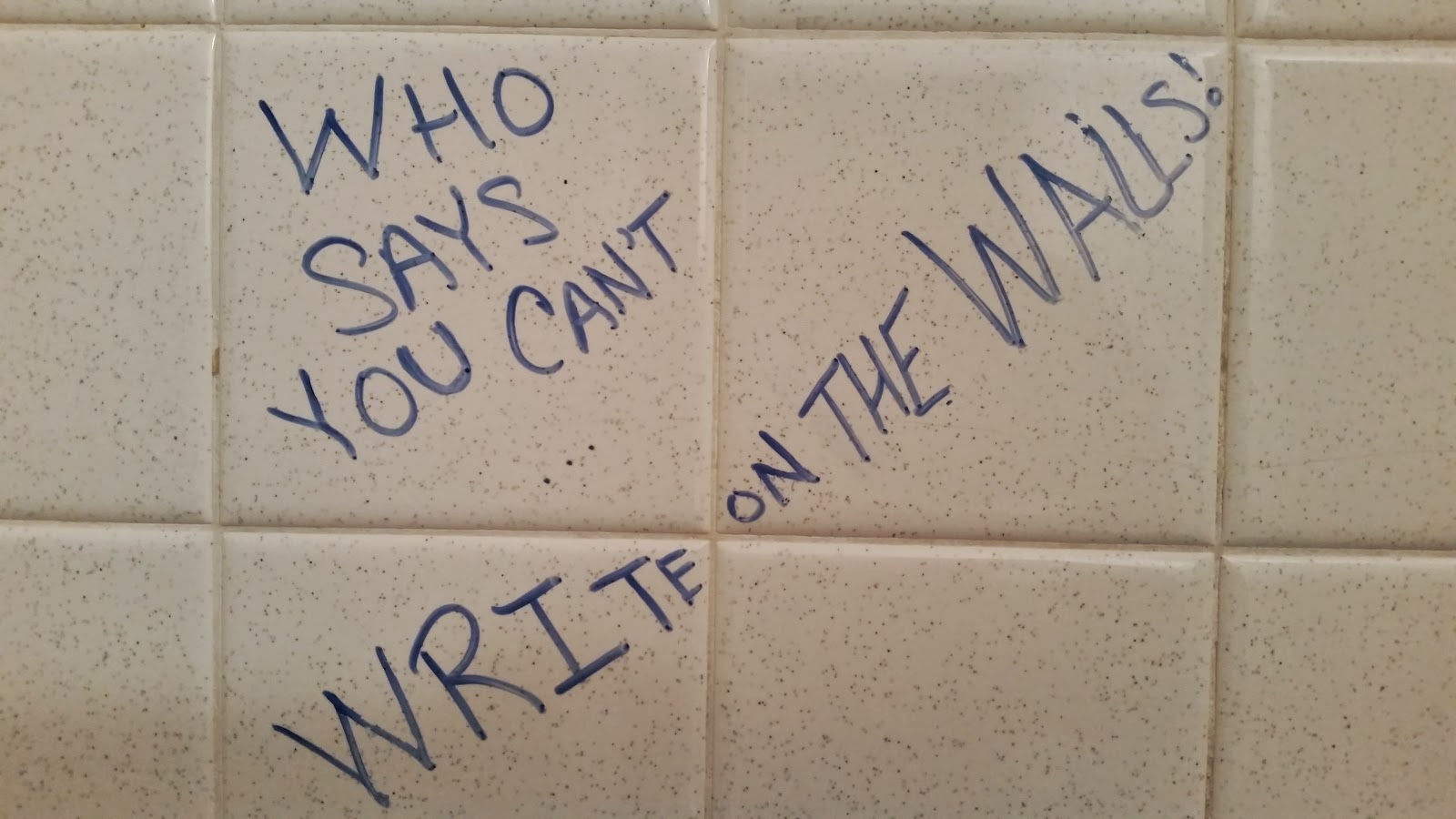 Positivity PickMeUp Writing on the Wall