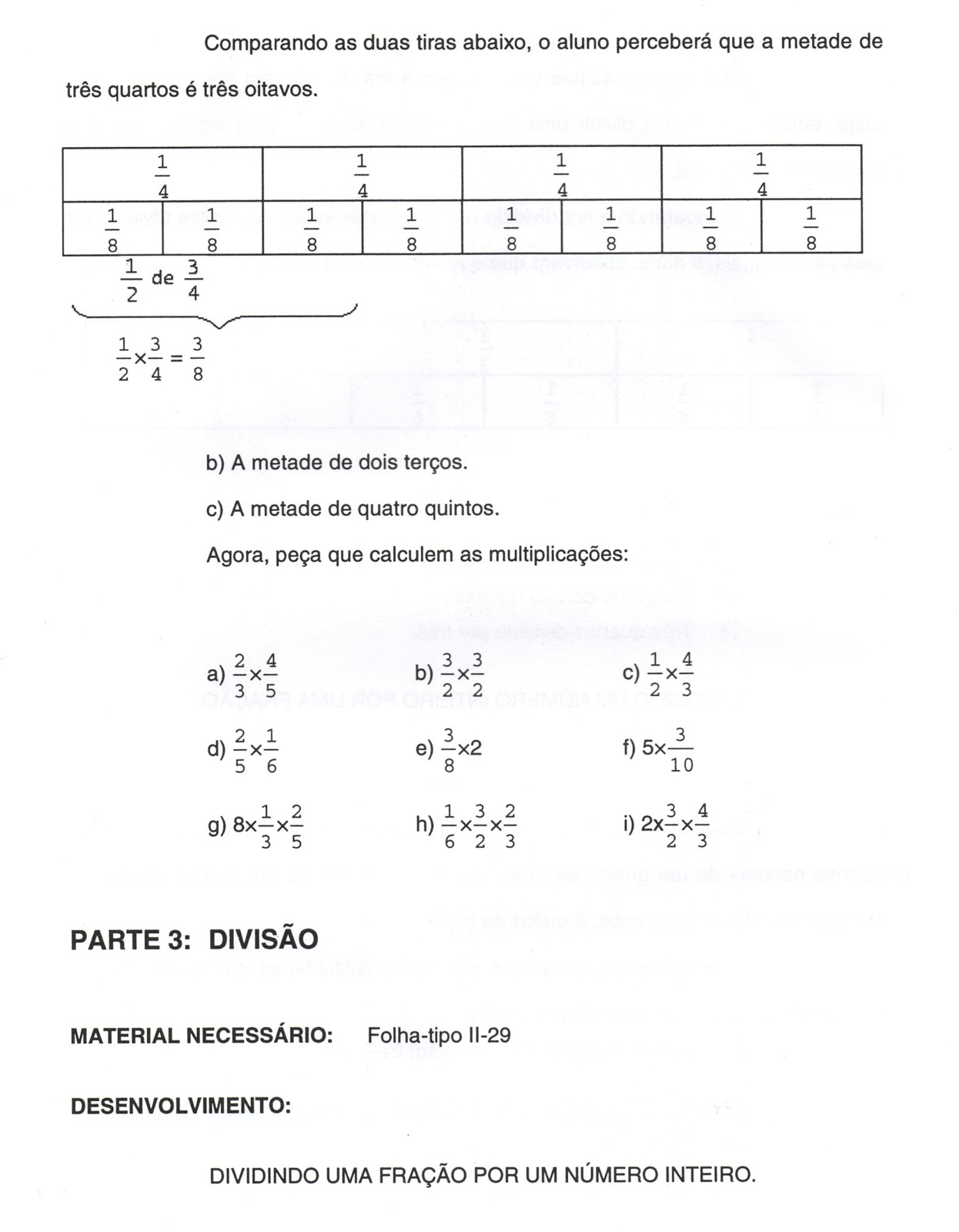 Operações Com Frações Algébricas Multiplicação E Divisão