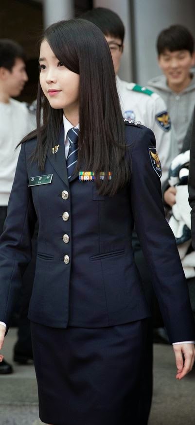 The Uniform Girls: [PIC] IU policewoman uniform Corporal promotion - 3
