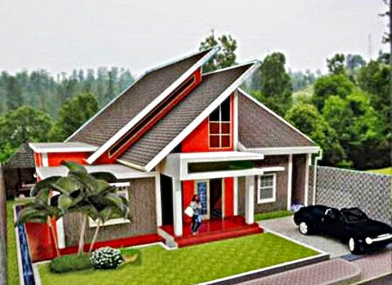Contoh 4 Jenis Atap  Rumah  Minimalis Sederhana Terbaru 2019 Desain Rumah  Minimalis