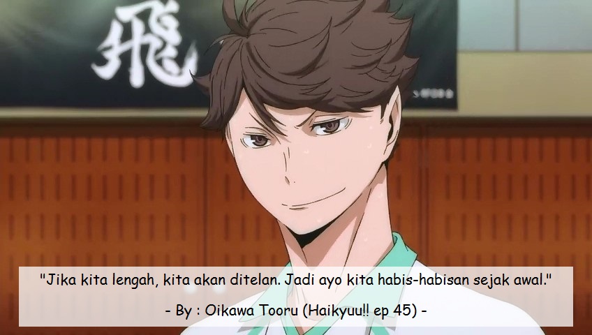 Quotes Animez Haikyuu