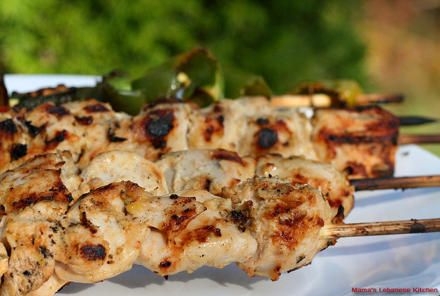 Lebanese Shish Tawook Chicken Kabob Recipe Arabic Food Recipes