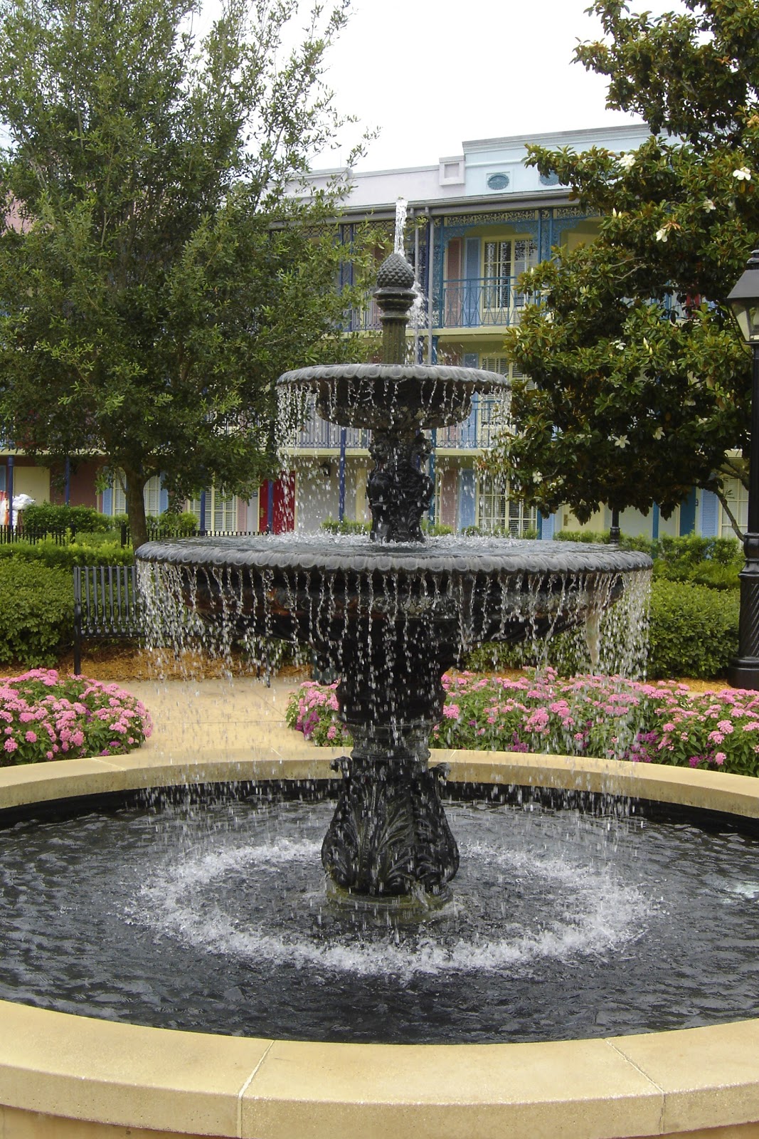Disney Vacation Kingdom French Quarter Fountains