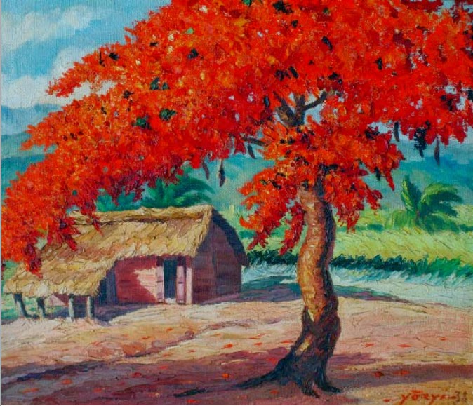 Yoryi Morel Rancho con Framboyán (1938)