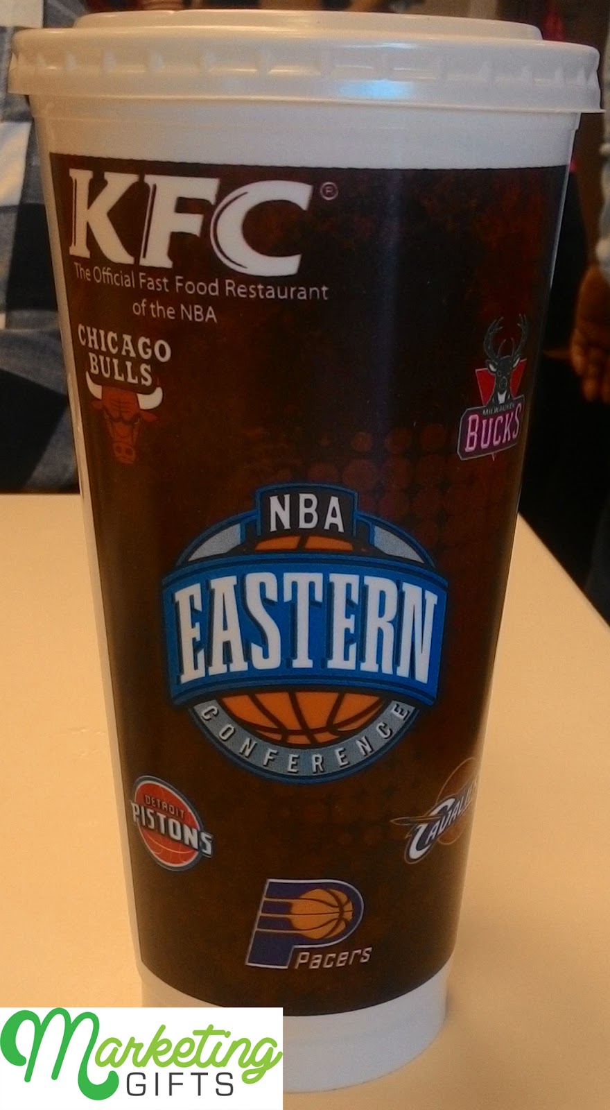 Marketing Gifts KFC Gift with Purchase Free NBA Cup