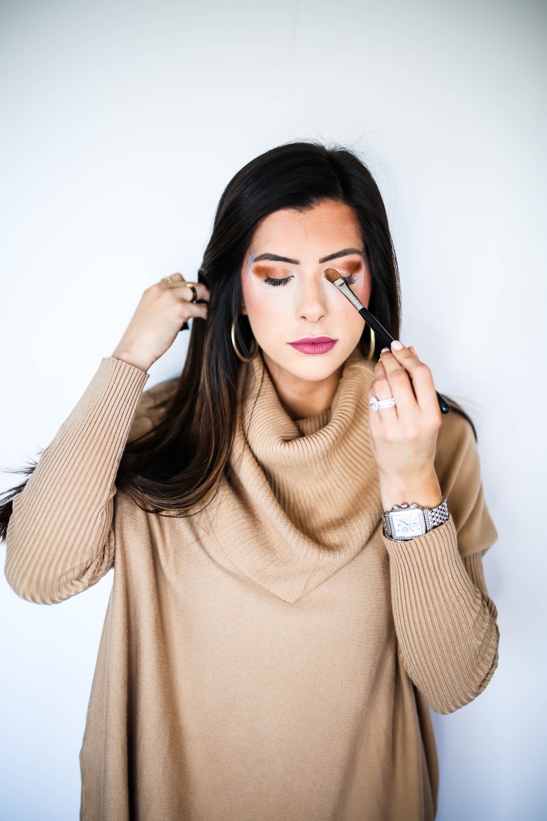 HOW TO: Easy Glam, Smoky Eye For Fall | The Sweetest Thing