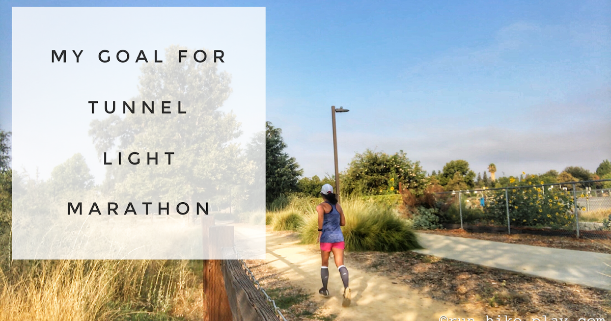 RunHikePlay Goal for Marathon 3 Tunnel Light Marathon