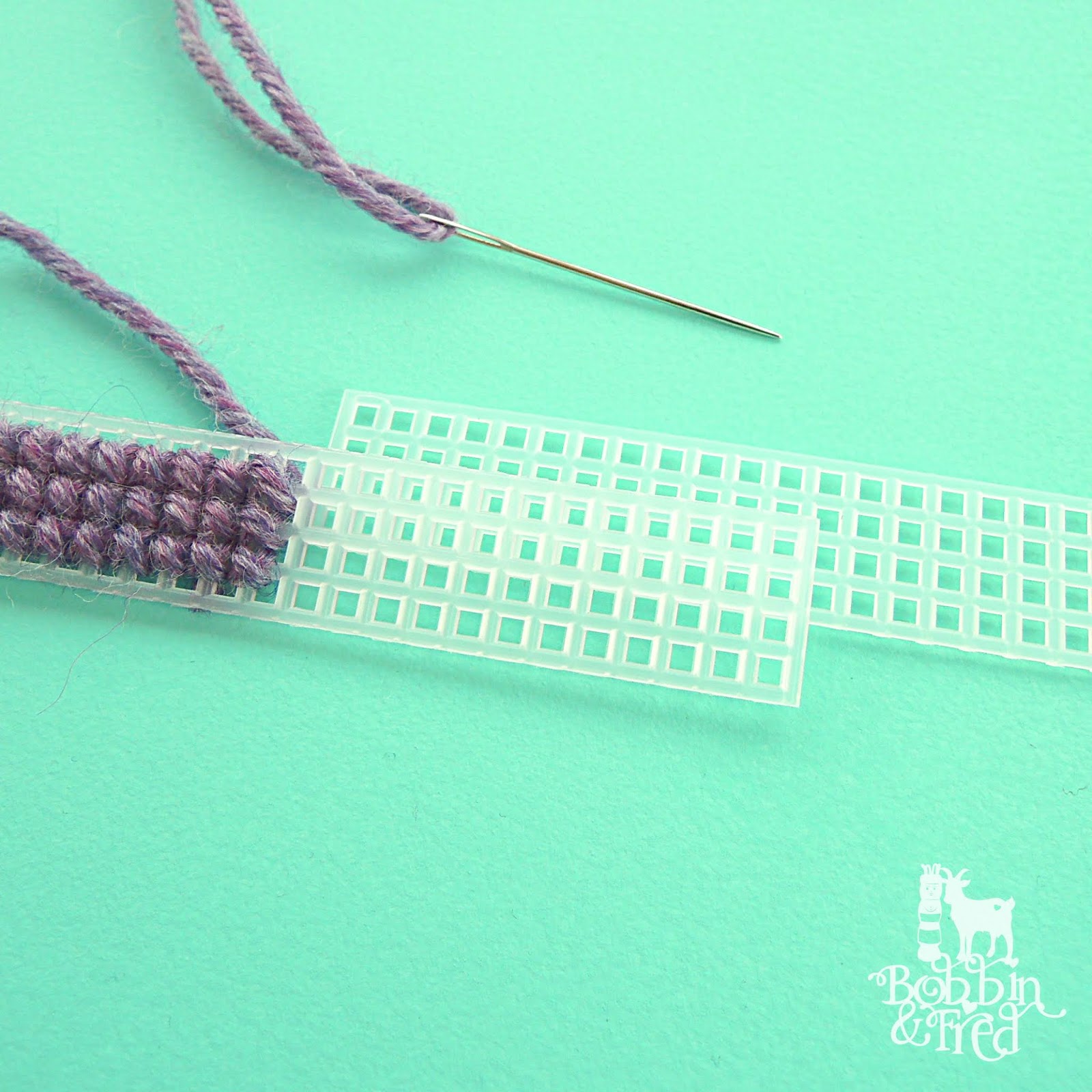 Needlepoint Basics: Plastic Canvas Keychain 