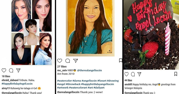 Angel Locsin Responds To The Sweet Birthday Greetings From Her Fans Angel Locsin Responds To The Sweet Birthday Greetings From Her Fans