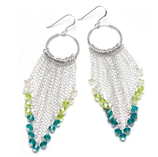 Clever Ways to Make Chain Earrings Tutorials / The Beading Gem