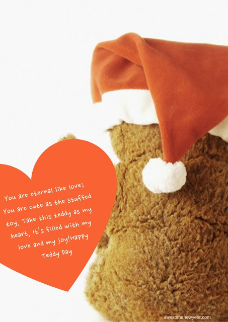 Happy #Teddy Day Quotes for girl friend