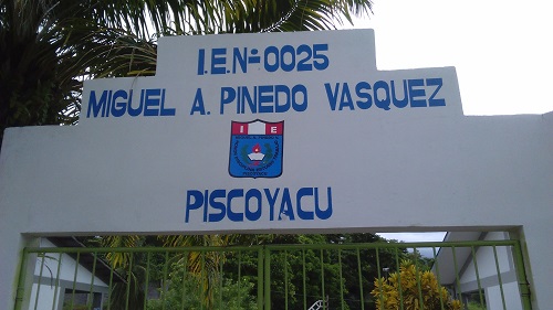 Colegio 0025 MIGUEL ANTONIO PINEDO VASQUEZ - Piscoyacu