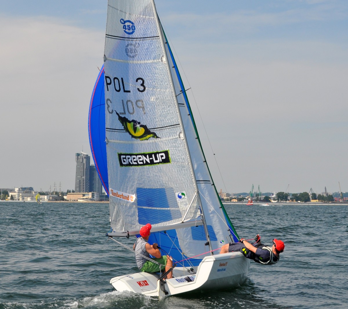 GREENUP Sailing Team Mistrzostwa Polski w Skiff Dinghy by "Batman"