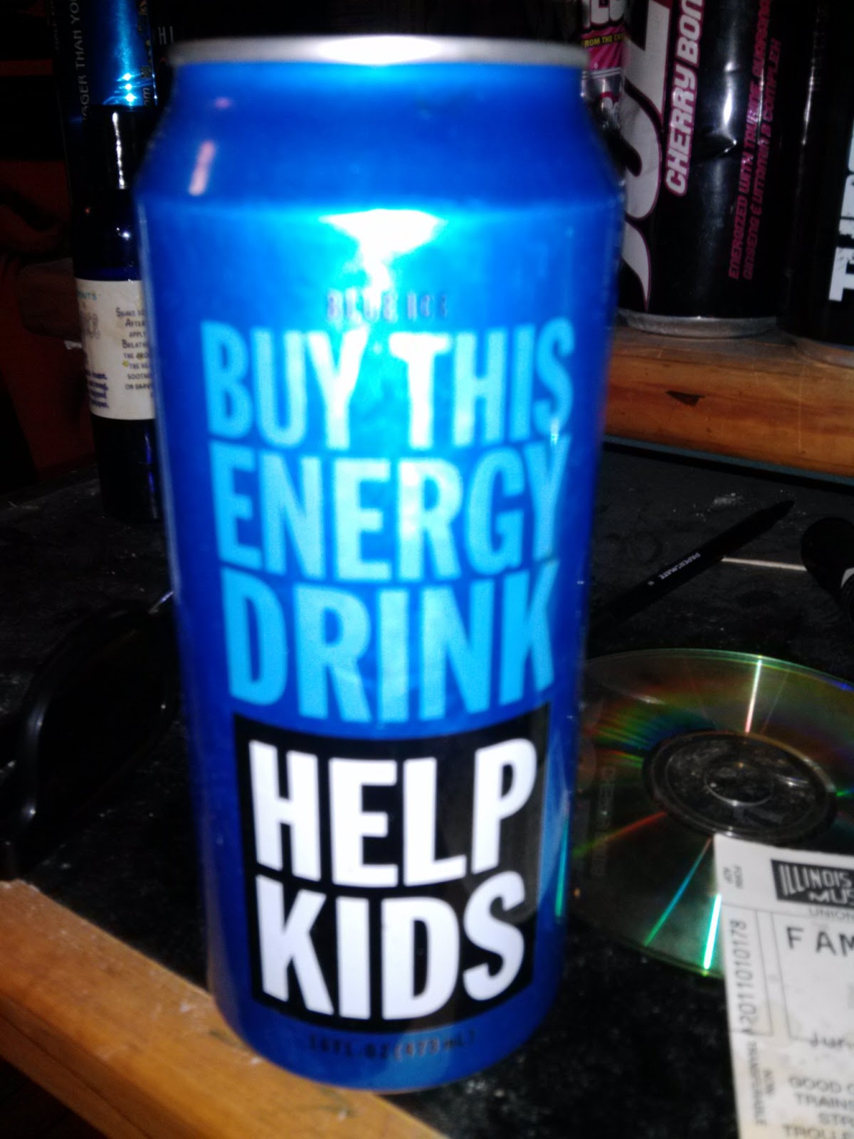 Energy Drink Heaven Buy This Energy Drink Help Kids Blue Ice