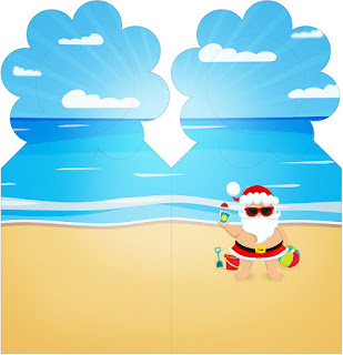 Christmas in the Caribbean: Free Party Printables. Christmas in the Caribbean: Free Party Printables