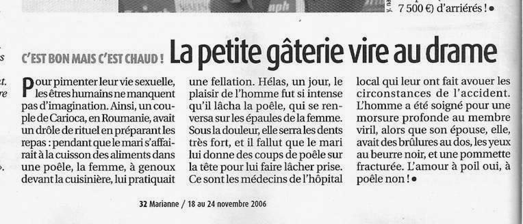 LES DERNIERS BELGORISTES La revue de presse insolite de Yole