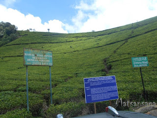 Lokasi parkir menuju pintu masuk Goa Jepang Kaligua