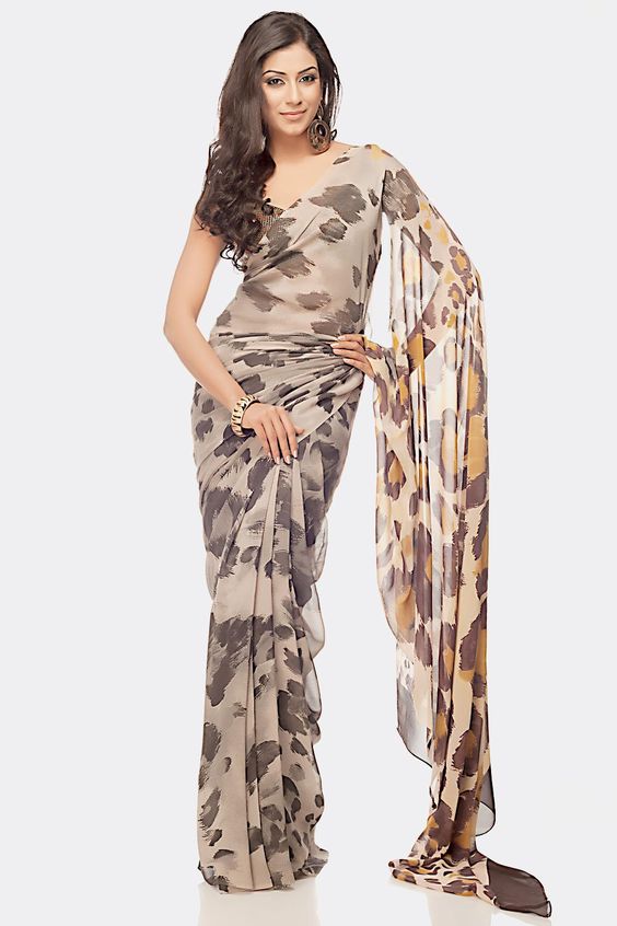 Saree Blouse Designs Unleash the Animal within Super Trendy Animal
