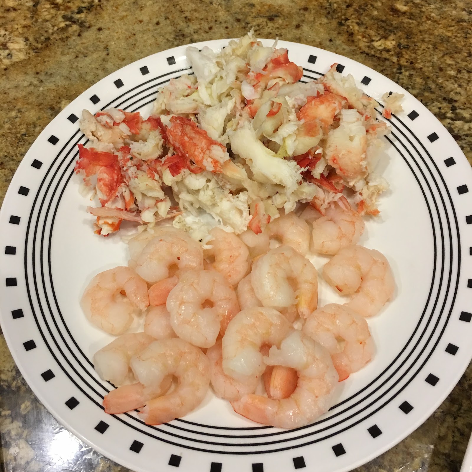 GREAT EATS HAWAII AHI POKE WITH CRAB AND SHRIMP SALAD