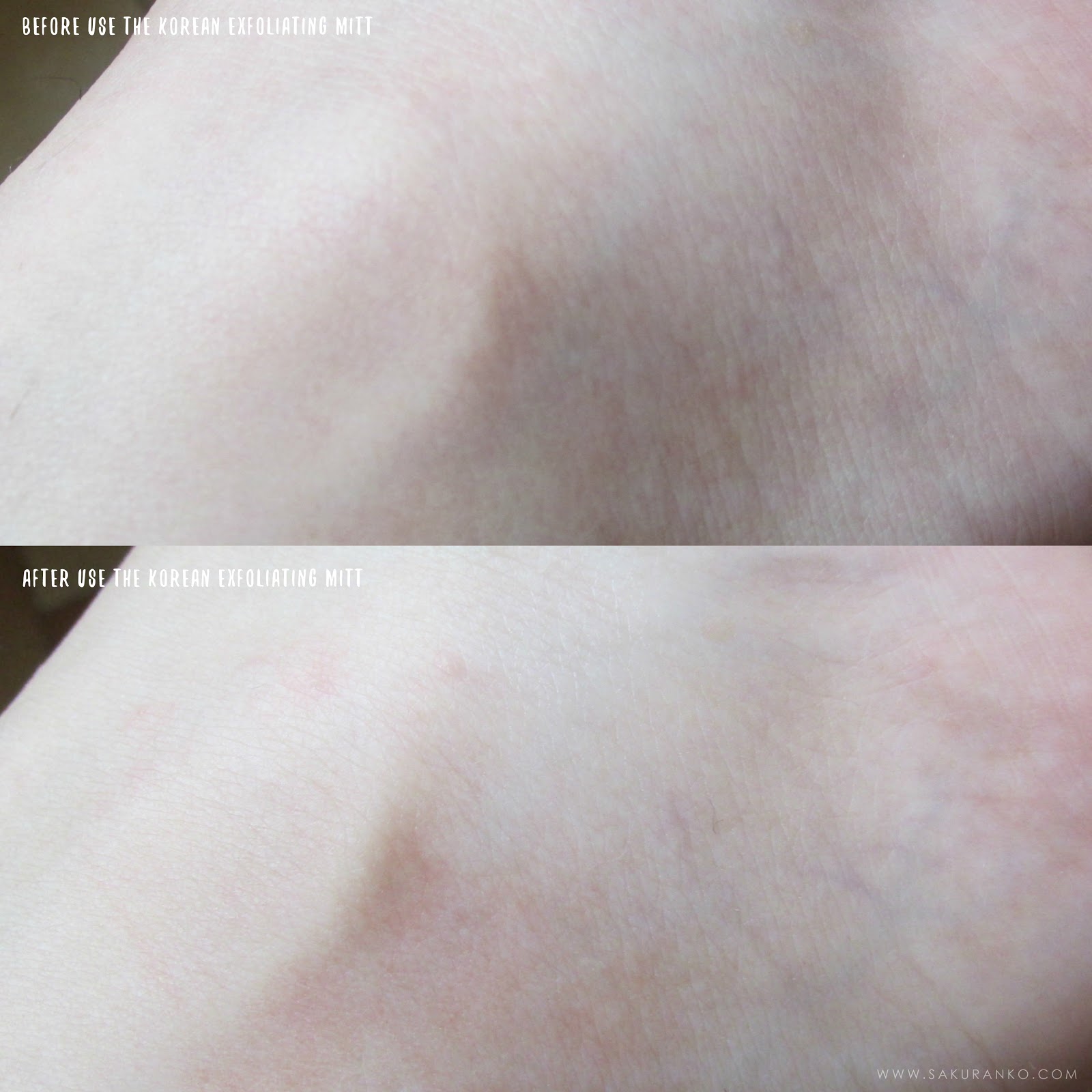 Sakuranko Korean Exfoliating Mitt aka Italy Towel