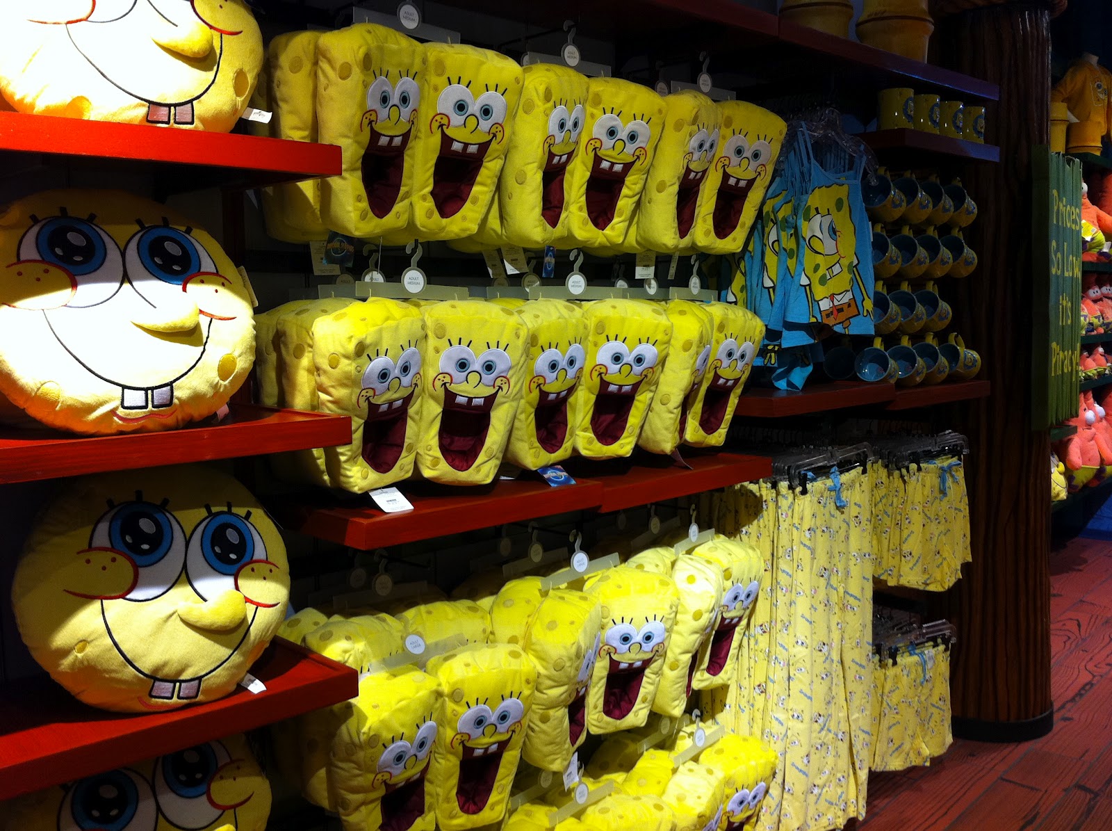 Tourist Direct Spongebob Storepants, Universal Trip 5/28/12