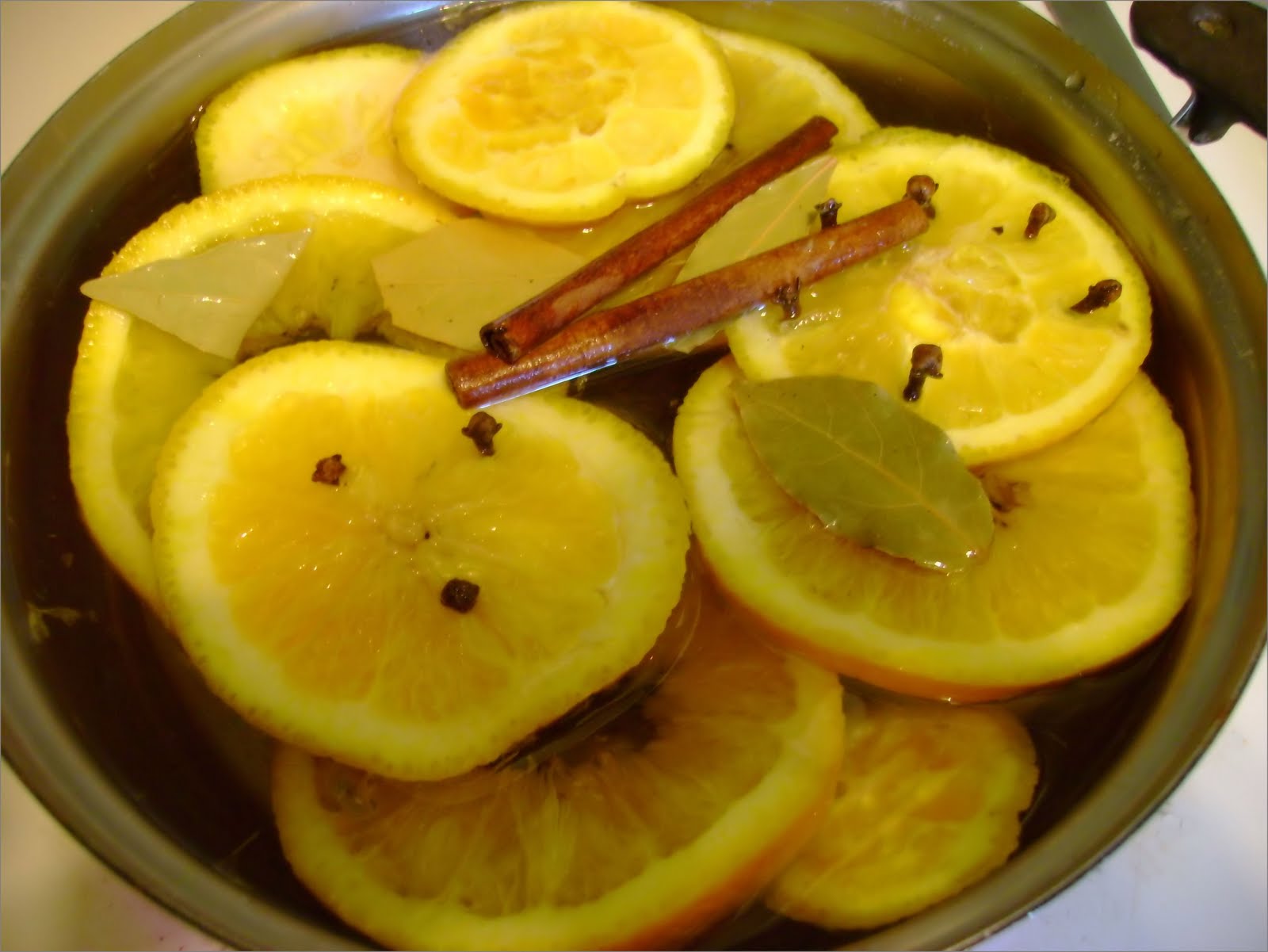 Becky Cooks Lightly Homemade Simmering Orange Potpourri