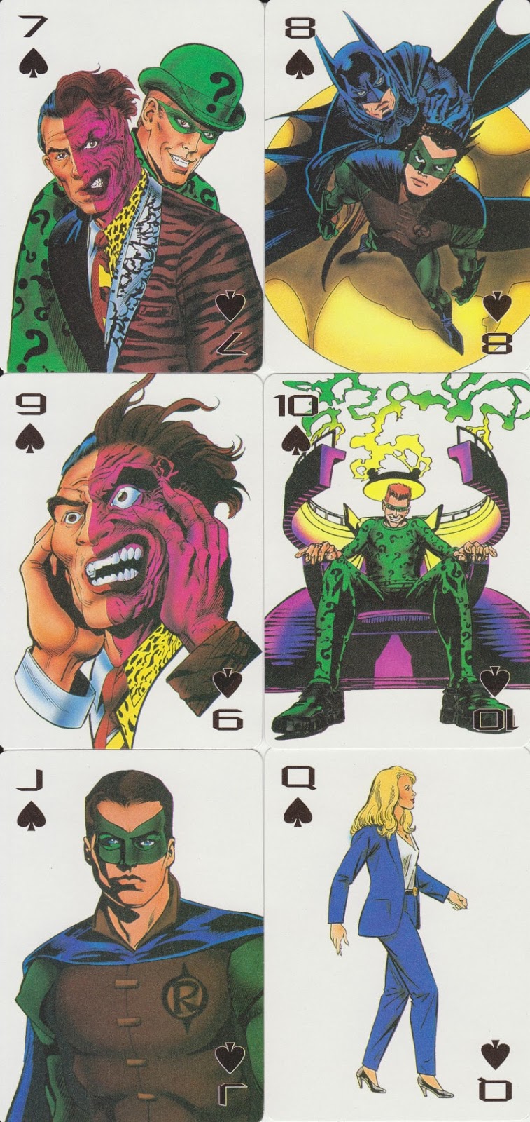 1995 Batman.com : Cards: Playing Cards - Part 1