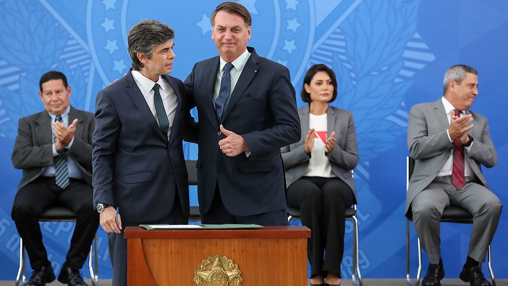 Renunció el ministro de Salud de Brasil, tras sólo 28 días en el cargo Renunció el ministro de Salud de Brasil, tras sólo 28 días en el cargo