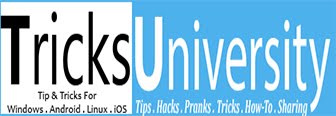 TricksUniversity.In - Tip-Tricks For Windows Android Linux Ubuntu Internet WhatsApp