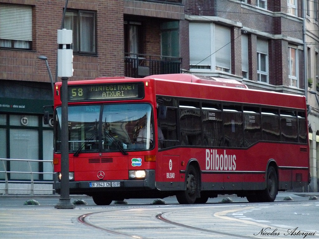 Autobuses de Bizkaia Hispano VOV II de Bilbobus