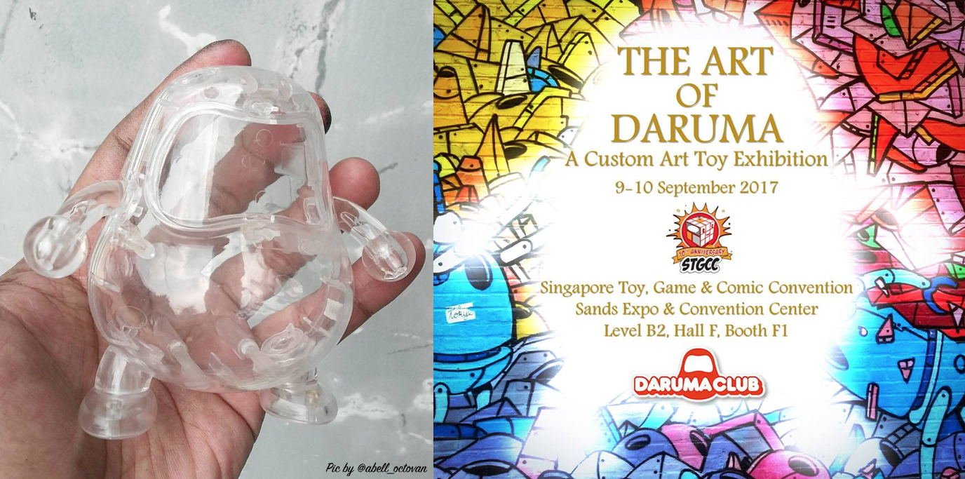 The Art Of Daruma Custom Show for Singapore Toy, Games & Comic Con