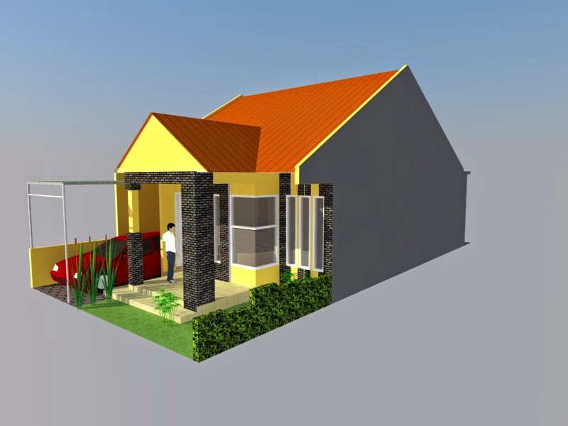 ECHTHEID Desain Rumah 1 Google SketchUp 