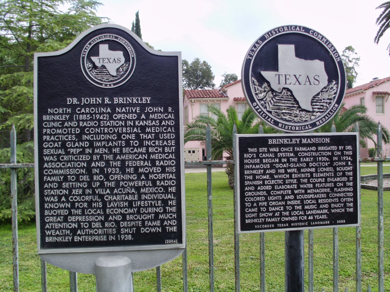 Terlingua Dreams The Brinkley Mansion