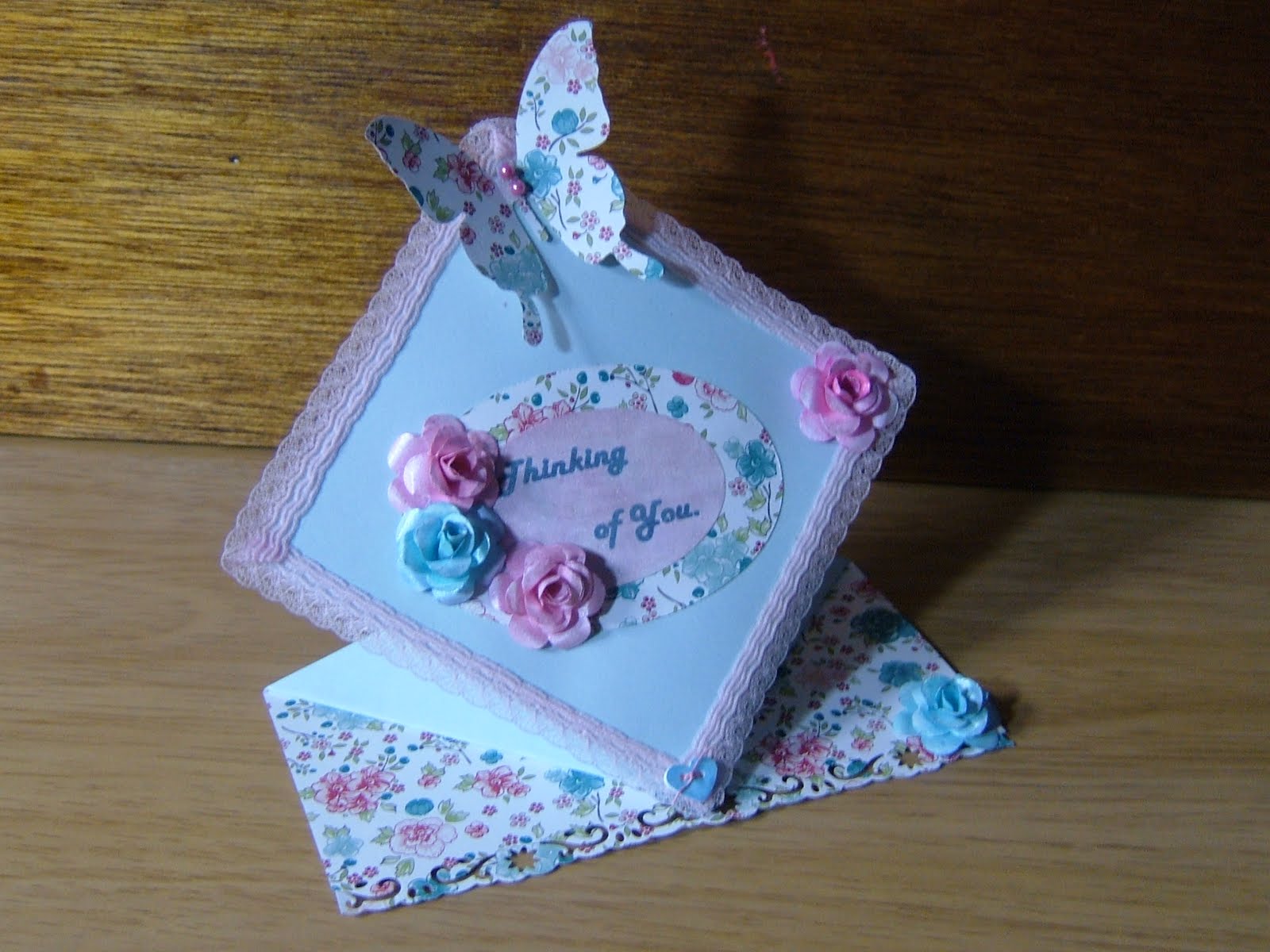 ValeryAnne Designs: Spring Fold Card.