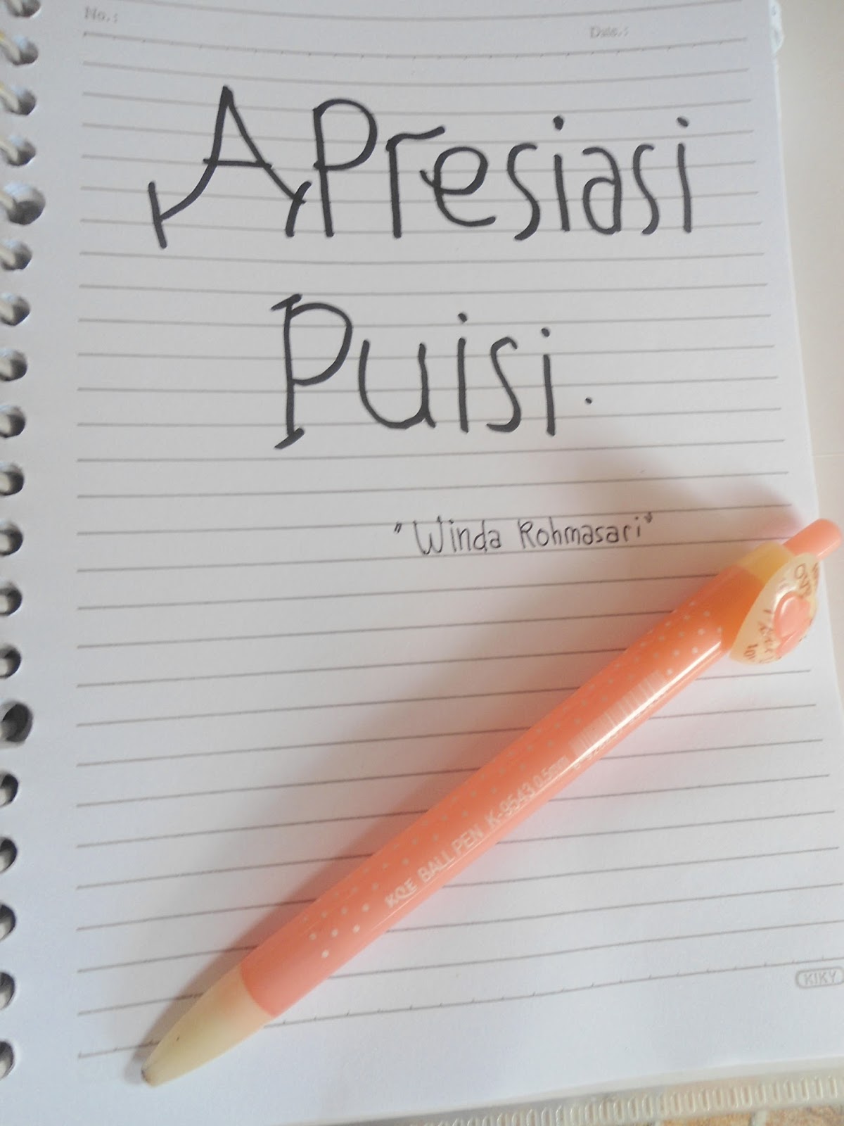 Mari Berbagi Ilmu Pendidikan: apa itu apresiasi puisi?