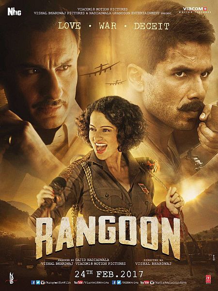 Rangoon Movie Images, Pictures, Looks & HD Wallpapers | Sahid Kapoor, Kangana & Saif